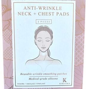 Anti-Wrinkle Neck and Chest Pads - White
